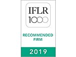 IFLR1000 2019 - Recommended Firm